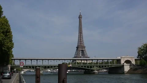 Eiffel Tower Stock Footage 203272605