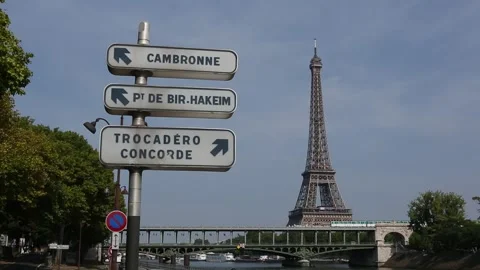 Eiffel Tower Stock Footage 203273311