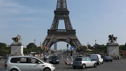 Eiffel Tower Stock Footage 203274802