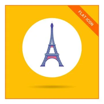Eiffel tower icon Stock-Illustration
