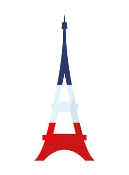 Eiffel tower icon Illustrazione stock