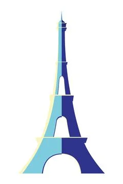 Eiffel tower icon Stock-Illustration