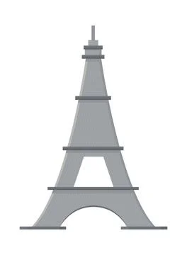 Eiffel tower icon Illustrazione stock