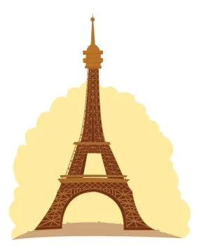 Eiffel Tower Stock Illustration