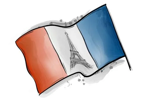 Eiffel tower イラスト素材