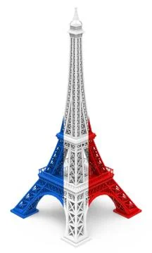 The eiffel tower Stock Illustration