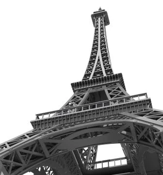 The eiffel tower Stock Illustration
