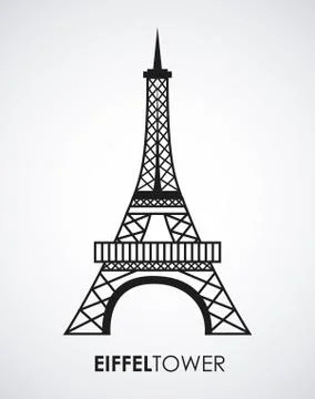 Eiffel tower Stock-Illustration