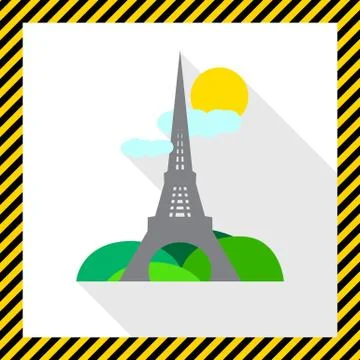Eiffel tower Stock-Illustration