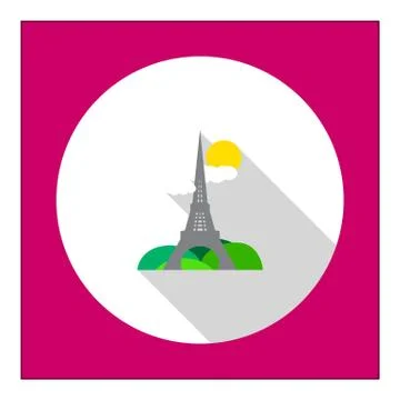 Eiffel tower Stock Illustration