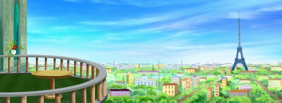 Eiffel Tower Stock Illustration