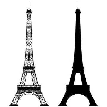 Eiffel Tower Stock Illustration