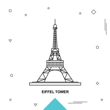 EIFFEL TOWER Stock Illustration