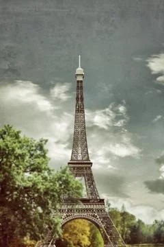 Eiffel tower Illustrazione stock