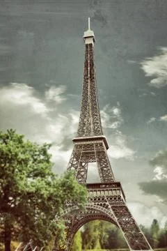 Eiffel tower Stockillustratie