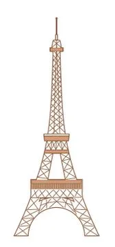 Eiffel tower Stock-Illustration