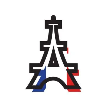 Eiffel Tower Ilustração Stock