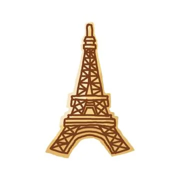 Eiffel Tower Stock Illustration