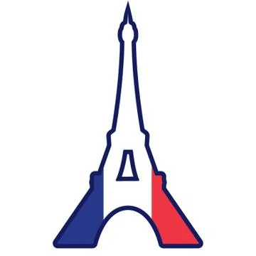 Eiffel Tower Ilustración de archivo