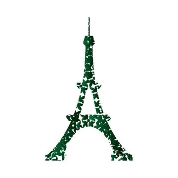 Eiffel Tower 스톡 일러스트