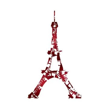 Eiffel Tower Ilustração Stock