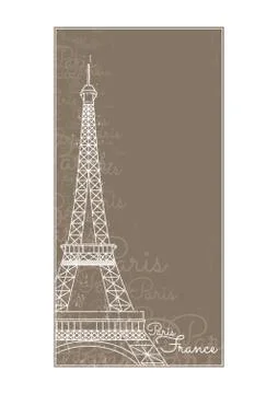 Eiffel Tower イラスト素材