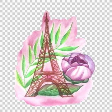 Eiffel Tower 스톡 일러스트