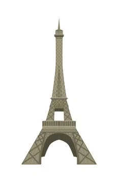 Eiffel Tower illustration Stock Illustration