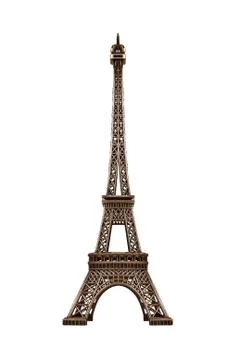 Eiffel tower isolated. 스톡 사진