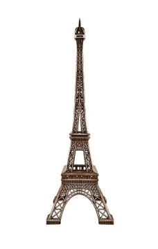 Eiffel tower isolated. Foto stock