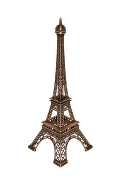 Eiffel tower isolated. Foto stock