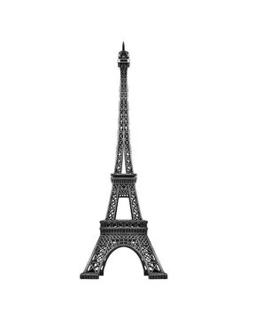 Eiffel tower isolated. Foto stock