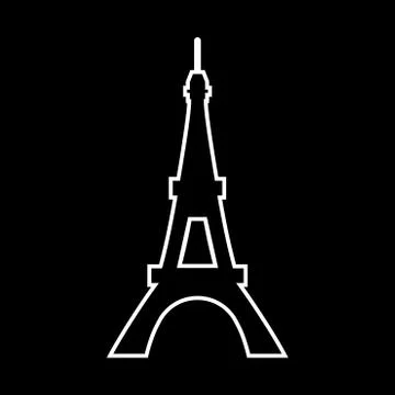 Eiffel Tower it is icon . イラスト素材