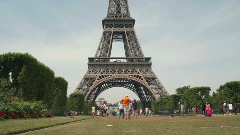 Eiffel Tower Long Wide 001 스톡 동영상 148749979