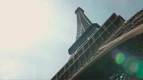 Eiffel Tower Low Angle 014 Stock Footage 148752802