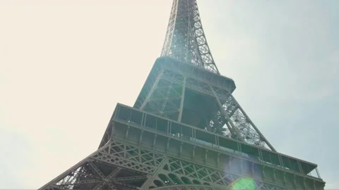 Eiffel Tower Low Angle 016 Stock Footage 148752878
