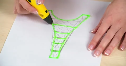 Eiffel Tower Modeling Stock Footage 61504167