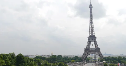 Eiffel Tower - Paris - 4K Video stock 39027168