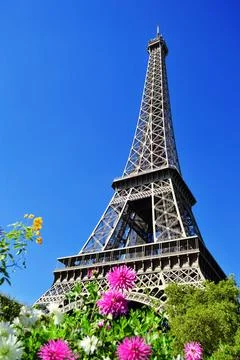 The Eiffel Tower in Paris The Eiffel Tower in Paris, France Copyright: xZo... Stock Photos