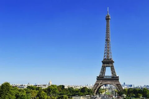 The Eiffel Tower in Paris The Eiffel Tower in Paris, France Copyright: xZo... Stock Photos