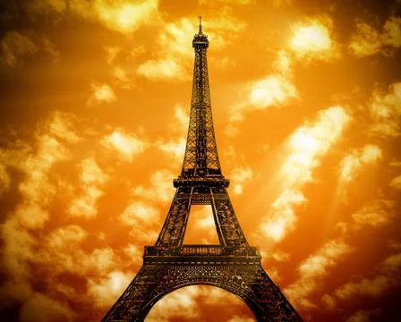 The Eiffel Tower in Paris The Eiffel Tower in Paris Copyright: xZoonar.com... Stock-Fotos