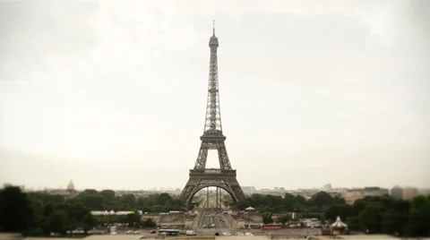 Eiffel Tower Paris Stock Footage 27957921