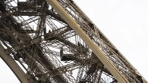 The Eiffel Tower in Paris Stock Footage 94995935