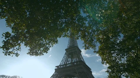 Eiffel Tower. Paris Video stock 112748634