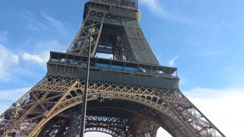 Eiffel Tower in Paris Stock Footage 228911347
