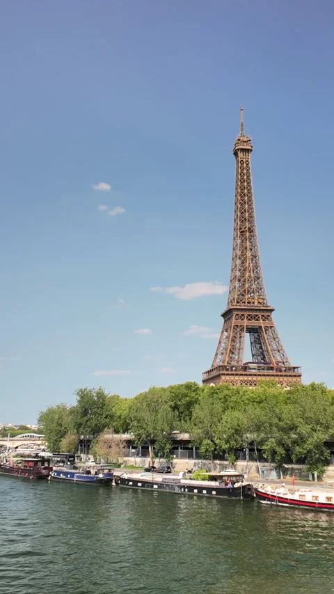 Eiffel Tower of Paris Stock Footage 314733008