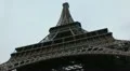 Eiffel Tower in Paris, France, Europe, French Architecture HD Footage