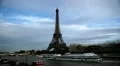 Eiffel Tower in Paris, France, Seine River, Boats Tour, French Architecture HD Footage