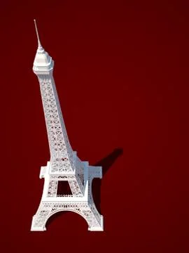 Eiffel Tower In Paris Stock Illustration