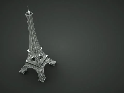 Eiffel Tower In Paris Stock Illustration